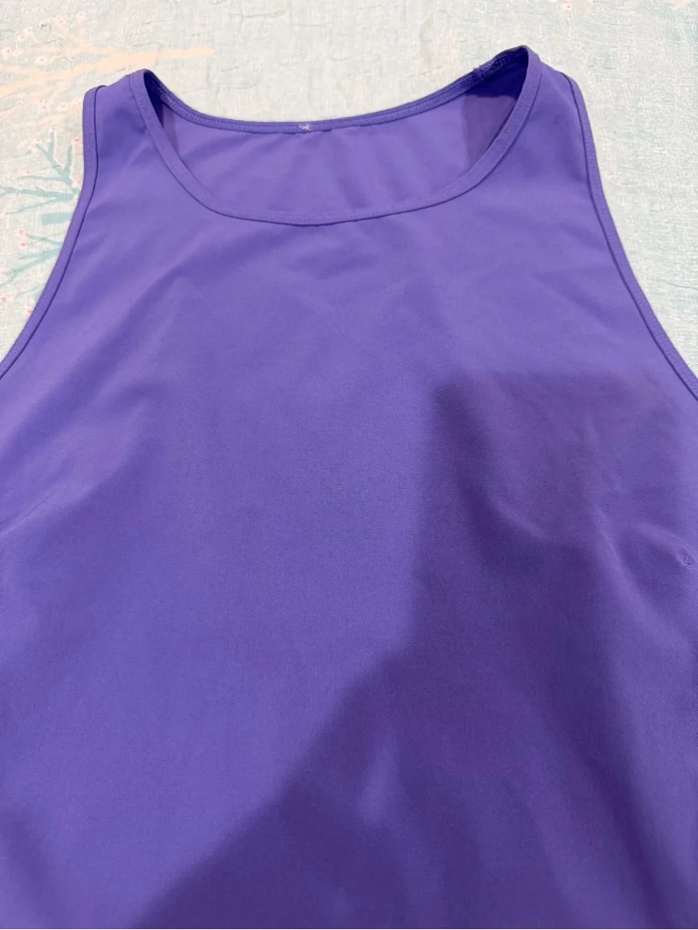 Lululemon Lavender High-Neck Active Tank Top 10